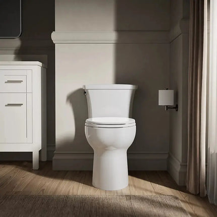 Kohler Highline One-piece elongated toilet, 1.28 gpf White 26813-0 - Plumbing Market