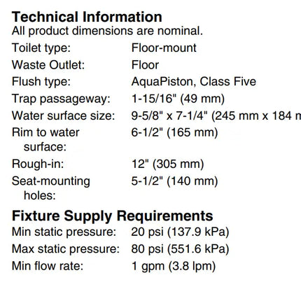 Kohler Highline One-piece elongated toilet, 1.28 gpf White 26813-0 - Plumbing Market