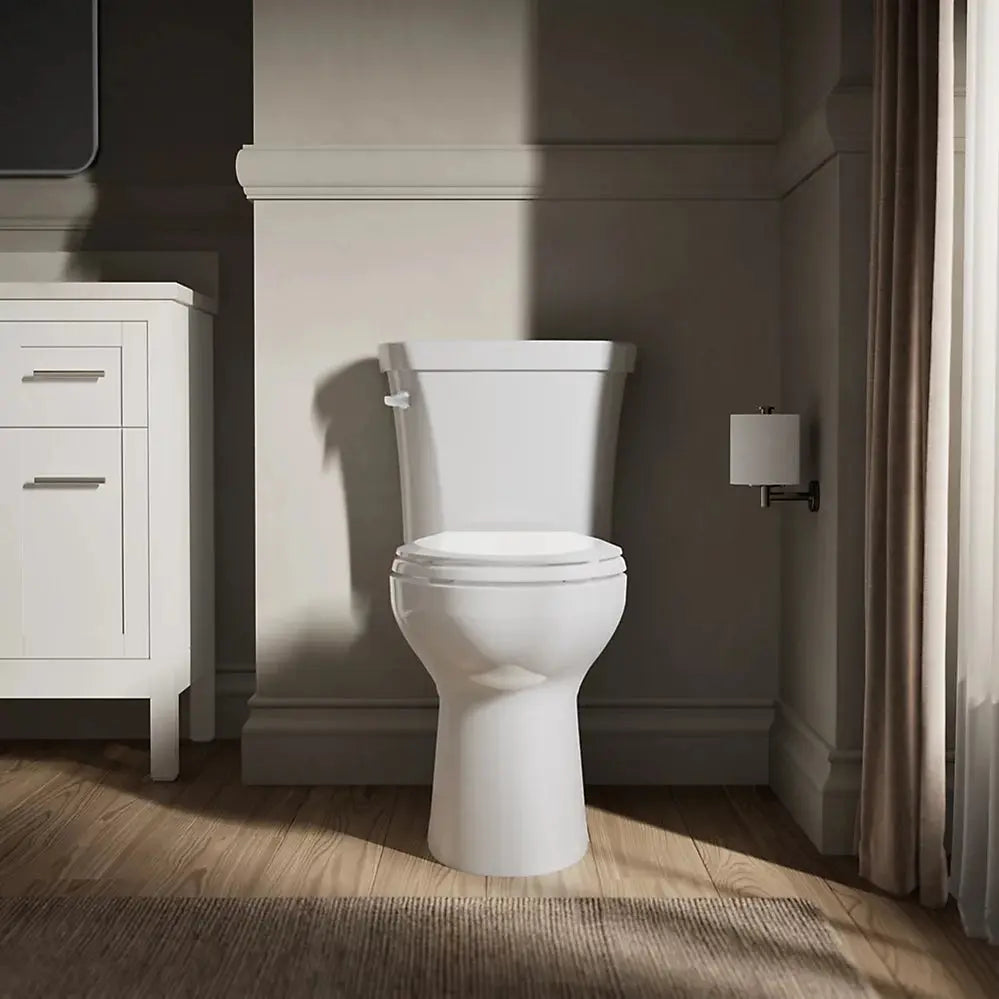 Kohler Highline Two-piece elongated toilet, 1.6 gpf less seat 360 flush - Plumbing Market