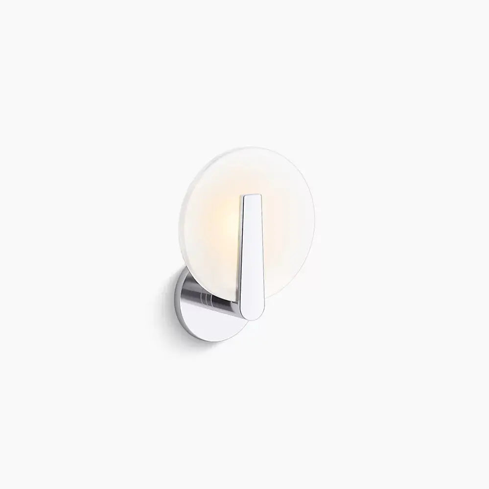 Kohler Hint 1 Light Sconce, Frosted Glass 38396-SC01-CPL - Plumbing Market