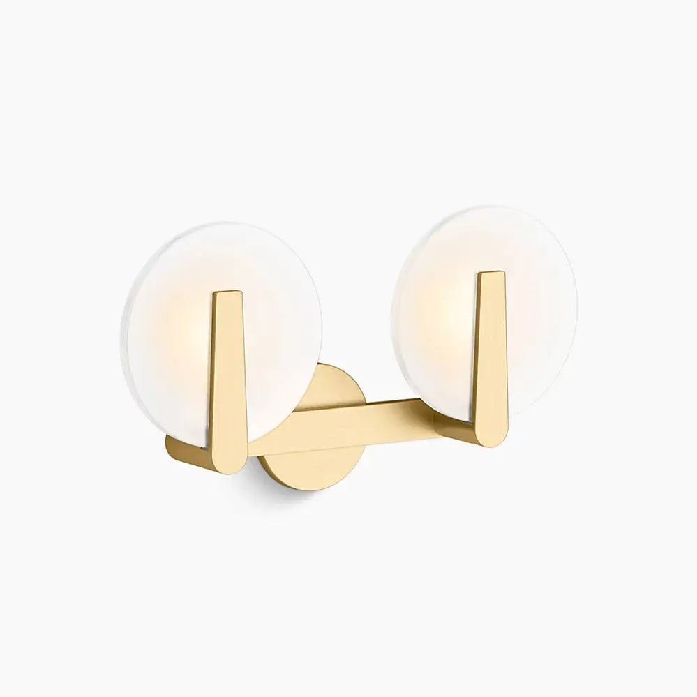 Kohler Hint 2 Light Sconce, Frosted Glass 38397-SC02-2GL - Plumbing Market
