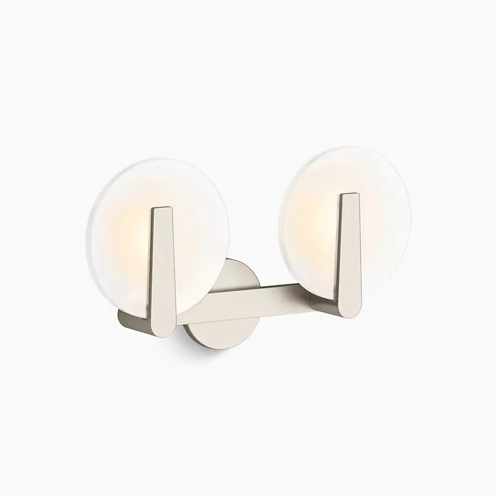Kohler Hint 2 Light Sconce, Frosted Glass 38397-SC02-BNL - Plumbing Market