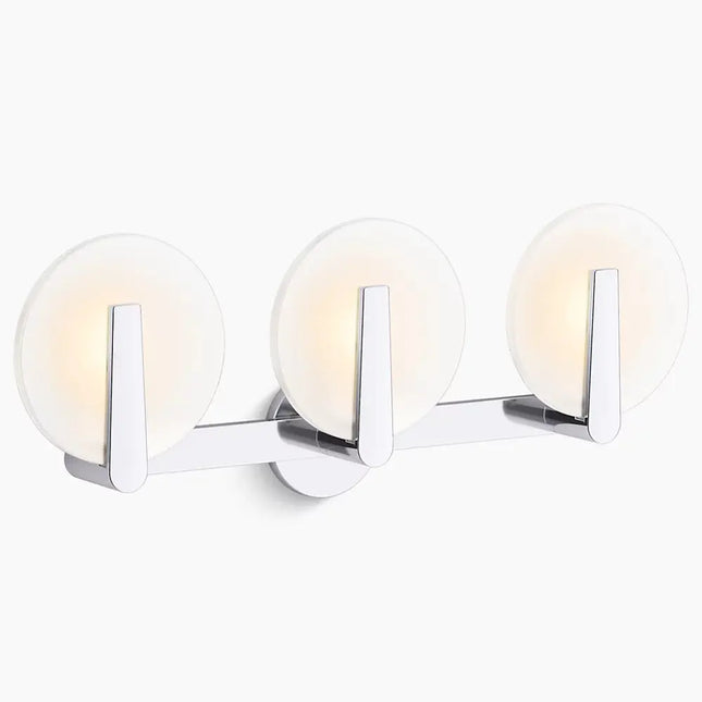 Kohler Hint 3 Light Sconce, Frosted Glass 38398-SC03-CPL - Plumbing Market