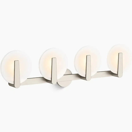 Kohler Hint 4 Light Sconce, Frosted Glass 38399-SC04-BNL - Plumbing Market