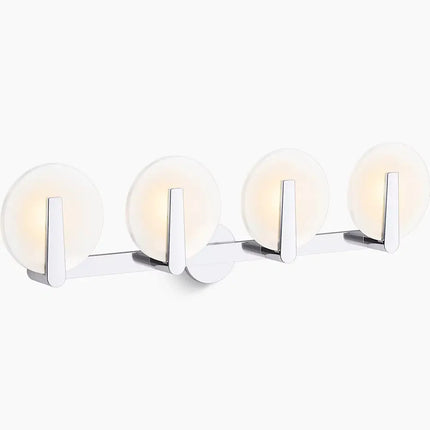 Kohler Hint 4 Light Sconce, Frosted Glass 38399-SC04-CPL - Plumbing Market