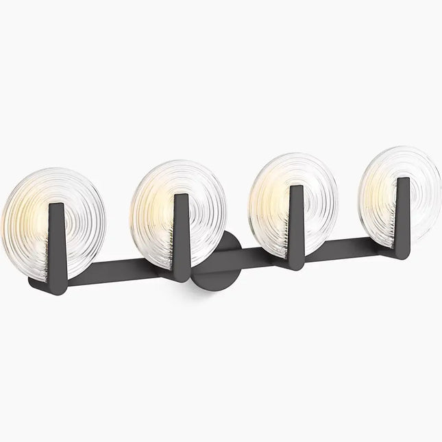 Kohler Hint 4 Light Sconce, Swirl Glass 38399-SC04S-BLL - Plumbing Market