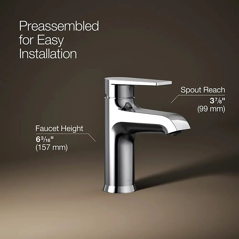 Kohler Hint Single-handle bathroom sink faucet 1.2 gpm - Plumbing Market