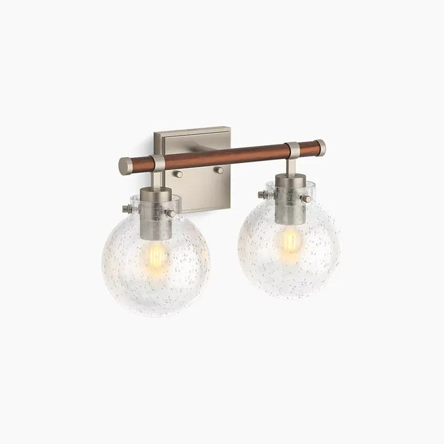 Kohler Holt 2 Light Sconce 38413-SC02-BNL - Plumbing Market