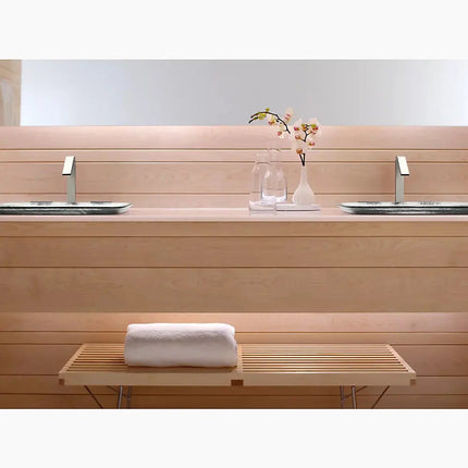 Kohler Inia 20-3/4" rectangular drop-in bathroom sink, no overflow - Plumbing Market