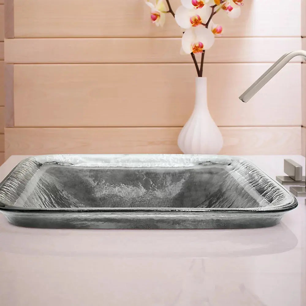 Kohler Inia 20-3/4" rectangular drop-in bathroom sink, no overflow - Plumbing Market