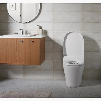 Kohler Innate One Piece Elongated Smart Toilet Dual Flush K-29777-PA-0 - Plumbing Market