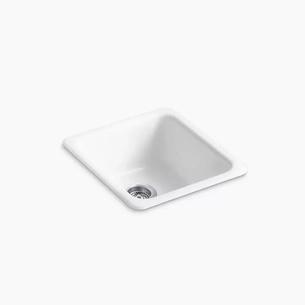 Kohler Iron/Tones 17 Inch Top-/Undermount Single Bowl Bar Sink - Plumbing Market