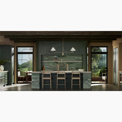 Kohler Iron/Tones 17 Inch Top-/Undermount Single Bowl Bar Sink - Plumbing Market