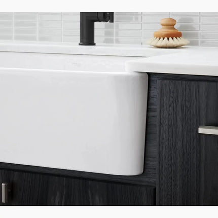 Kohler Ironridge 34" Undermount Single Bowl Farmhouse Kitchen Sink White - Plumbing Market