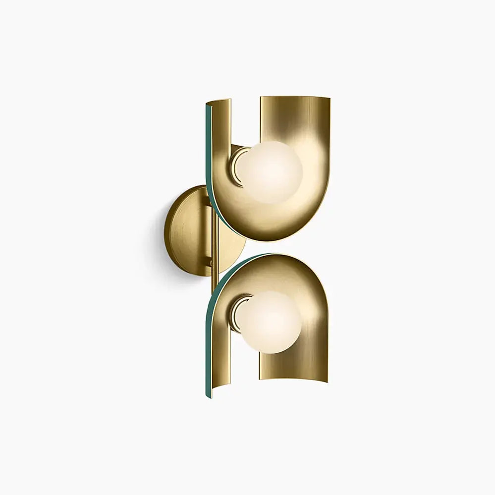 Kohler Jabot 2-Light Sconce 31783-SC02-6GL - Plumbing Market