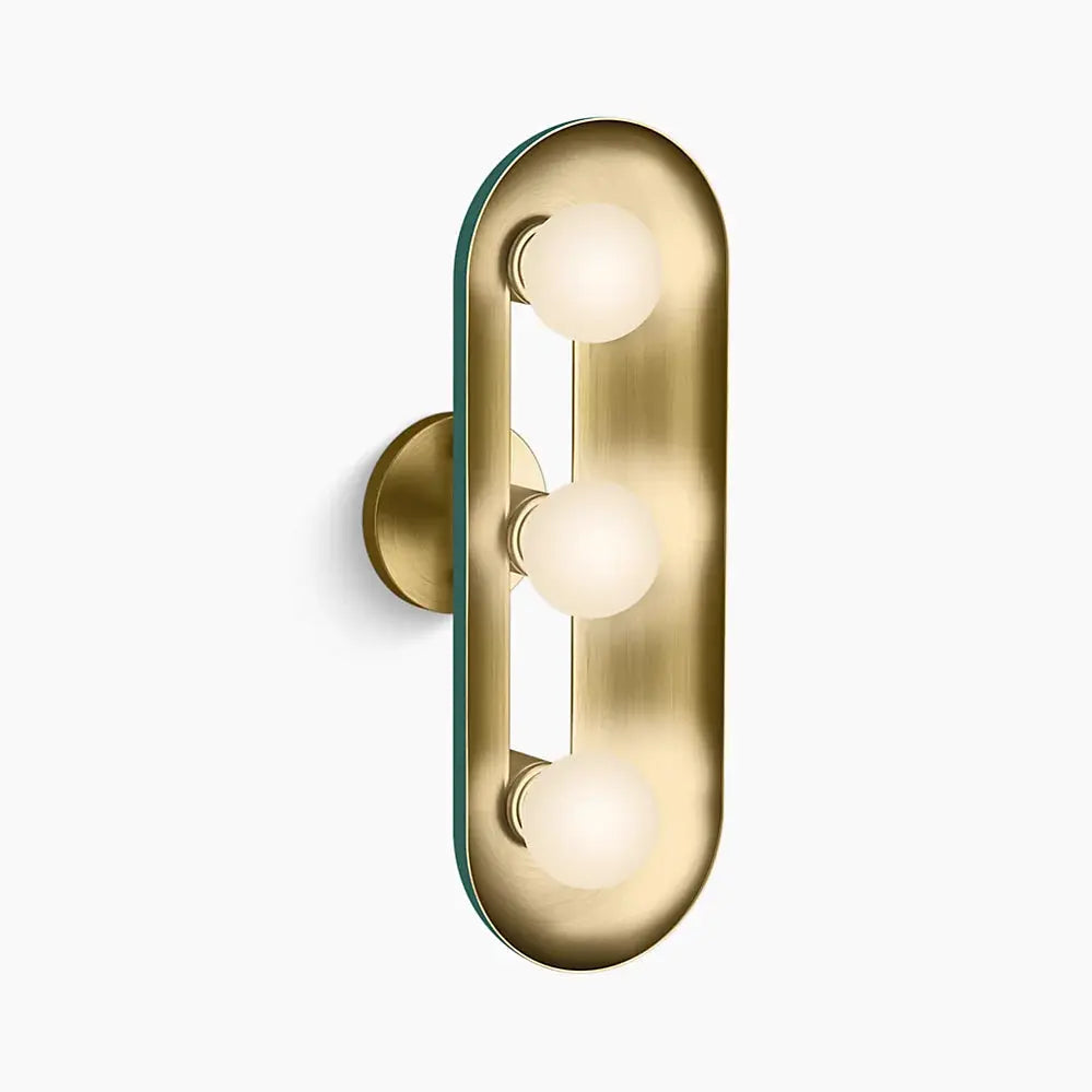 Kohler Jabot 3-Light Sconce 31784-SC03-6GL - Plumbing Market