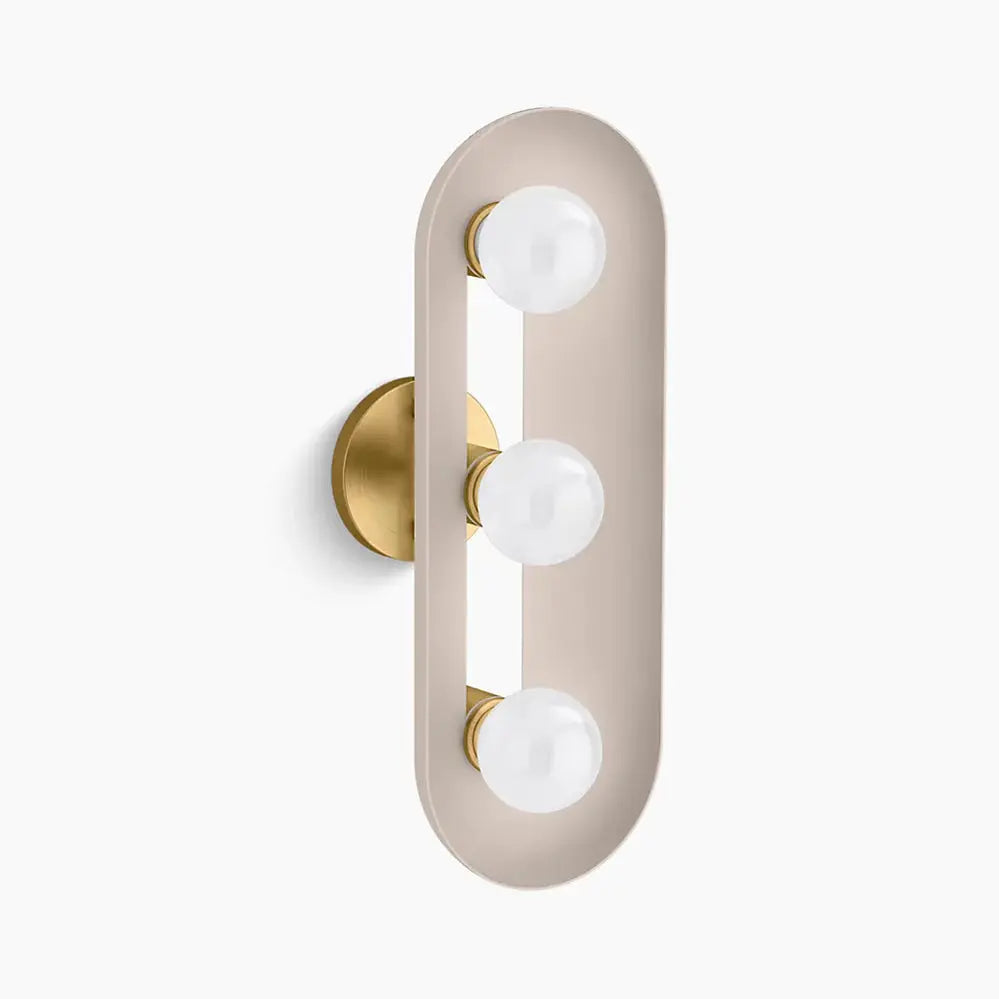 Kohler Jabot 3-Light Sconce 31784-SC03-SLG - Plumbing Market