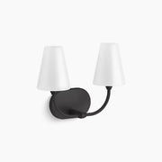 Kohler Kernen 2-Light Sconce 32256-SC02-BLL - Plumbing Market