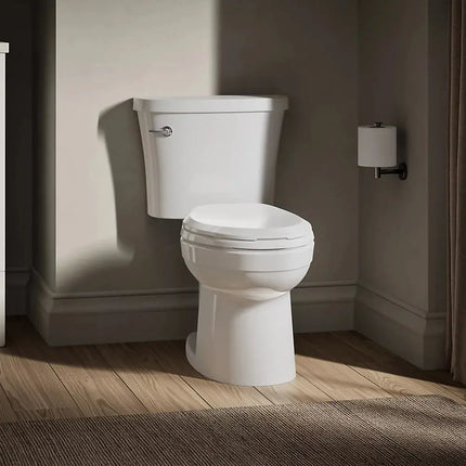 Kohler Kingston Two-piece elongated toilet, 1.28 gpf - Plumbing Market
