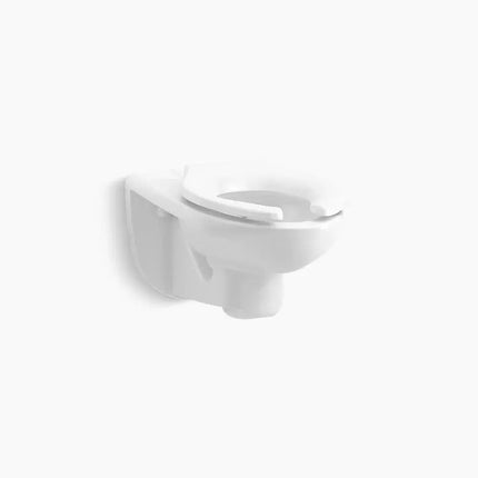 Kohler Kingston Wall-mount top-spud toilet bowl, 1.28 or 1.6 gpf - Plumbing Market
