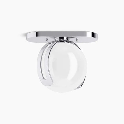 Kohler Kraga 1 Light Flush Mount 32374-FM01-CPL - Plumbing Market