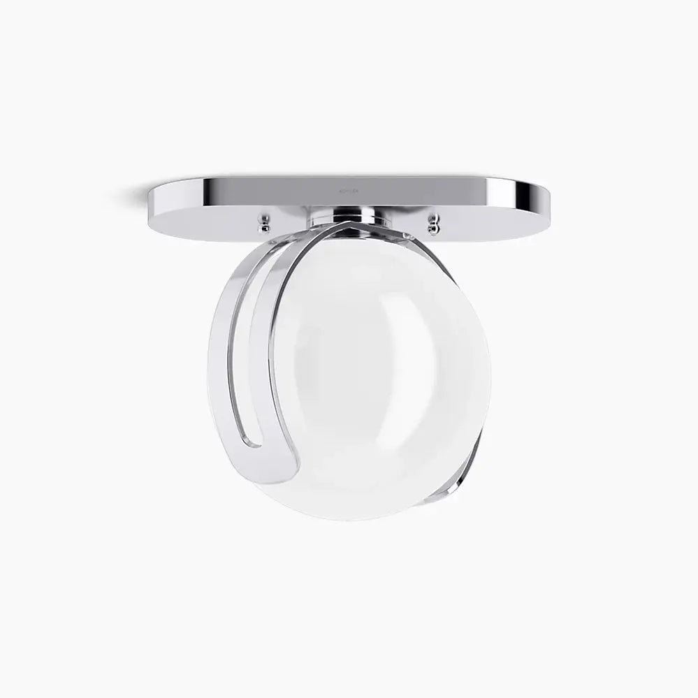 Kohler Kraga 1 Light Flush Mount 32374-FM01-CPL - Plumbing Market