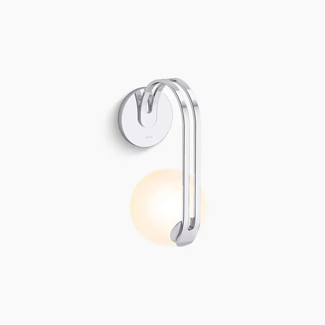 Kohler Kraga 1 Light Sconce 32376-SC01-CPL - Plumbing Market