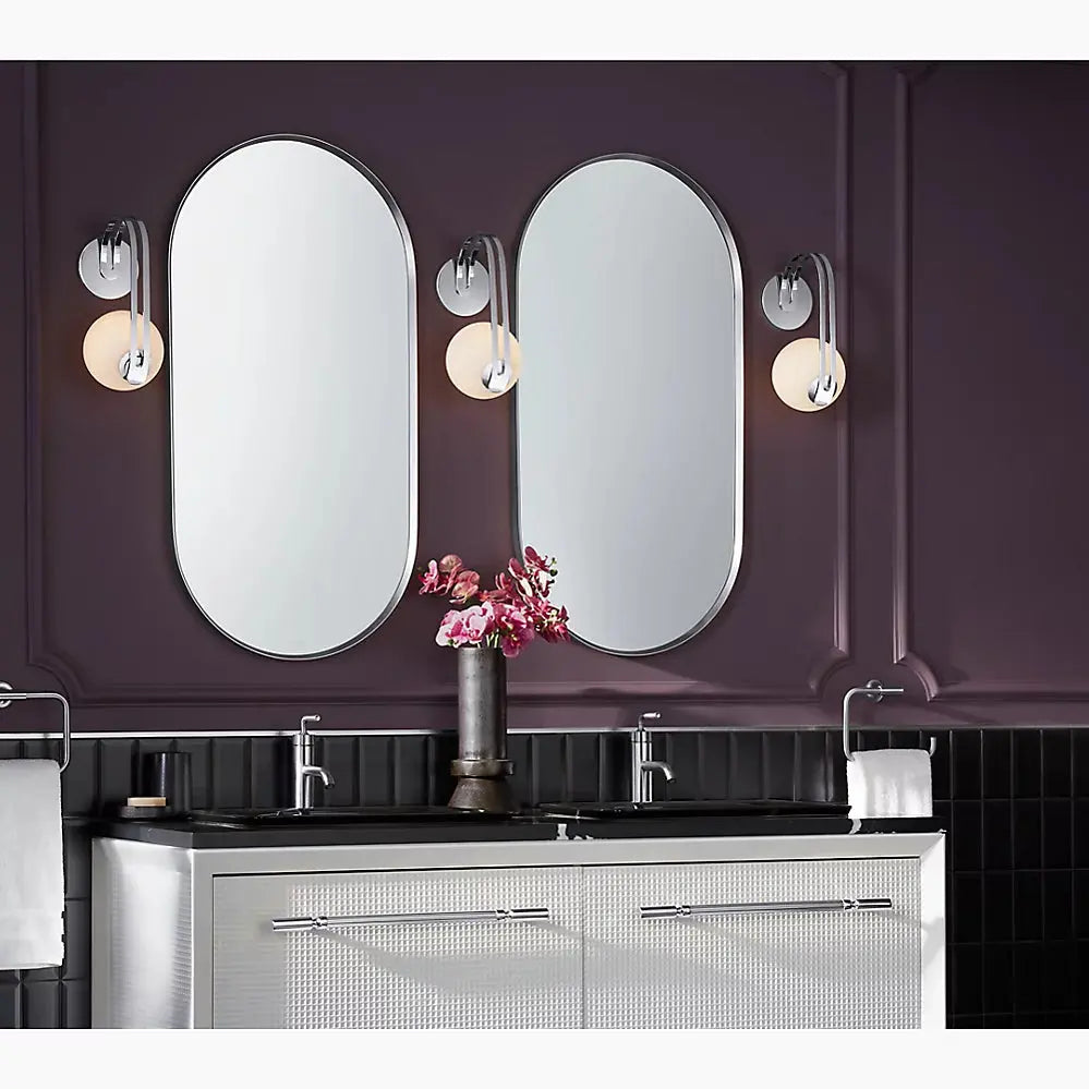 Kohler Kraga 1 Light Sconce 32376-SC01-CPL - Plumbing Market