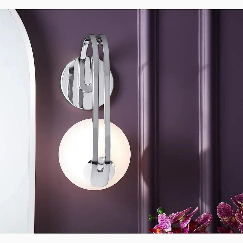 Kohler Kraga 1 Light Sconce 32376-SC01-CPL - Plumbing Market