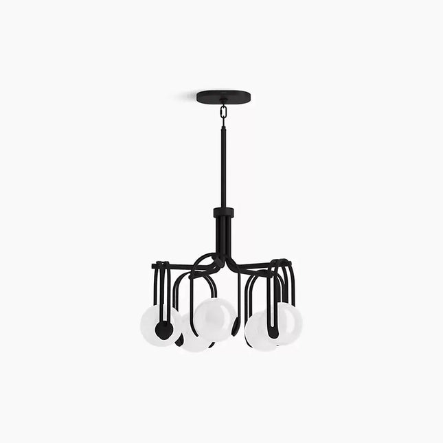 Kohler Kraga 5 Light Chandelier 32382-CH05-BLL - Plumbing Market