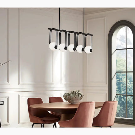 Kohler Kraga 5 Light Linear Chandelier 32380-CH05-BLL - Plumbing Market