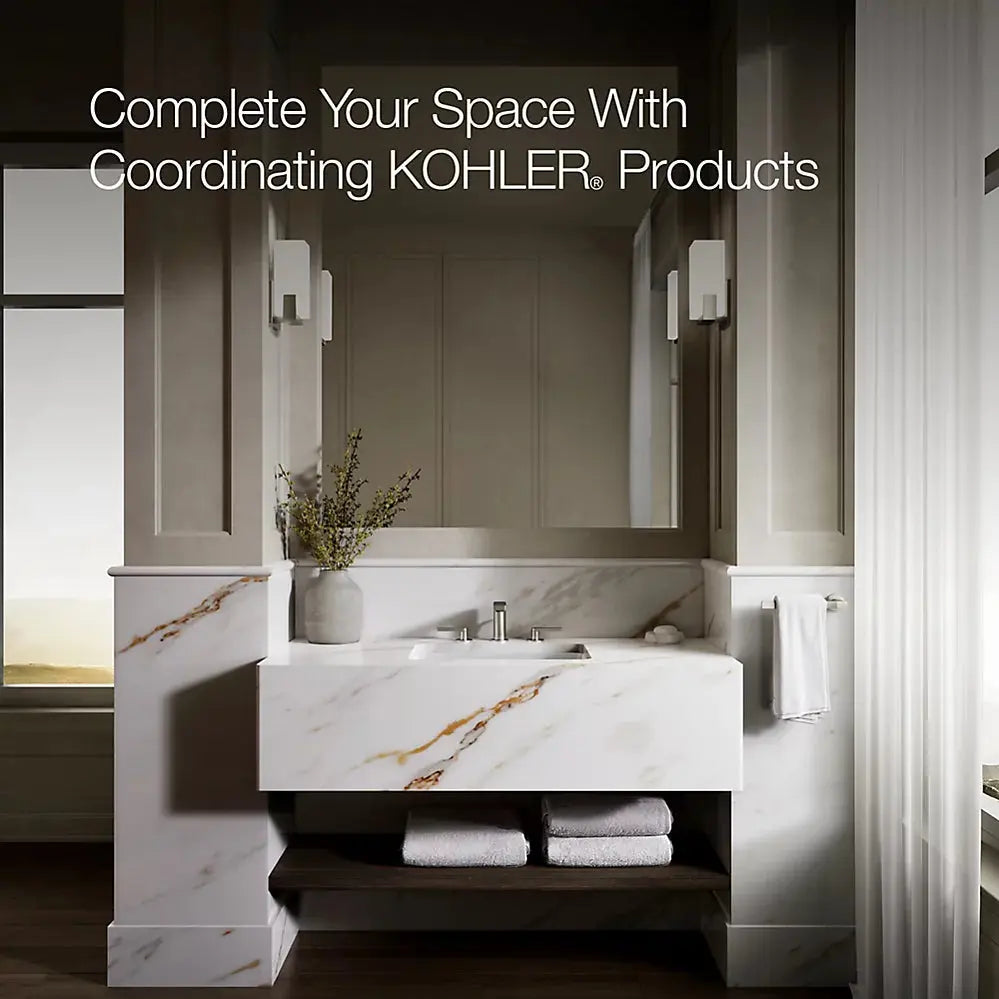 Kohler Ladena 21 Inch Rectangular Undermount Bathroom Sink 2214-0 - Plumbing Market