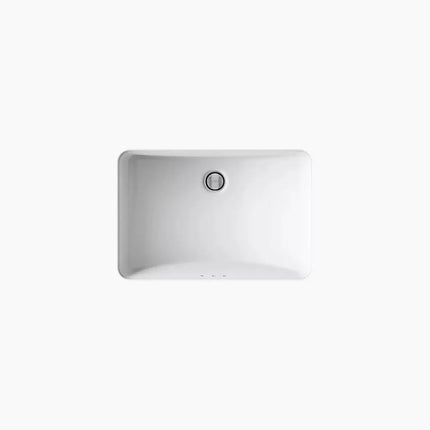Kohler Ladena 21 Inch Rectangular Undermount Bathroom Sink 2214-0 - Plumbing Market