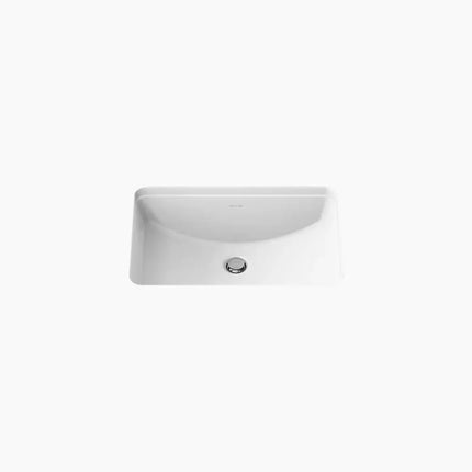 Kohler Ladena 21 Inch Rectangular Undermount Bathroom Sink 2214-0 - Plumbing Market