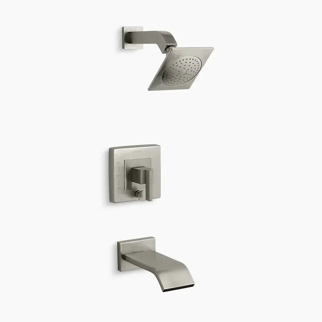 Kohler Loure Rite-Temp Bath/Shower Trim T14664-4-BN - Plumbing Market