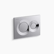Kohler Lynk Flush actuator plate for 2"x 4" in-wall tank and carrier system chrome - Plumbing Market