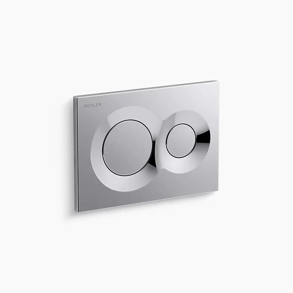 Kohler Lynk Flush actuator plate for 2"x 4" in-wall tank and carrier system chrome - Plumbing Market