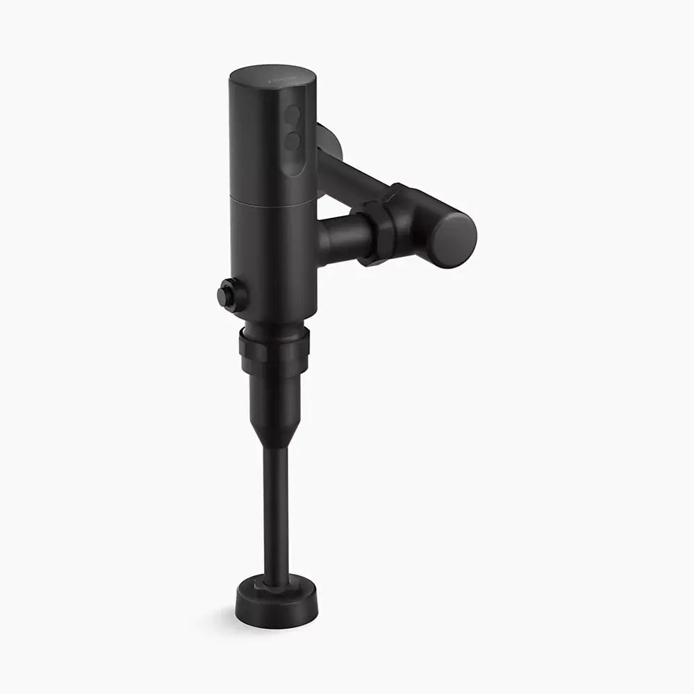 Kohler Mach Tripoint Touchless urinal flushometer, DC-powered, 0.5 gpf matte black - Plumbing Market