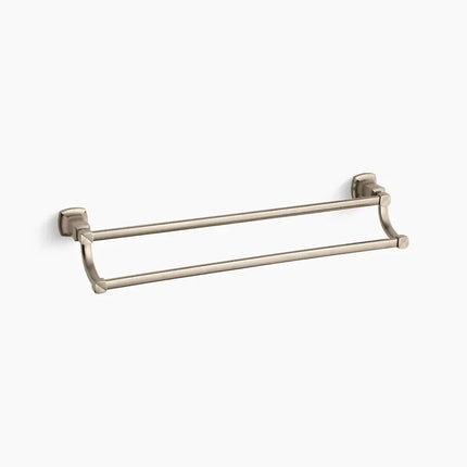 Kohler Margaux 24" double towel bar K-16253-BV - Plumbing Market