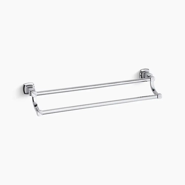 Kohler Margaux 24" double towel bar K-16253-CP - Plumbing Market