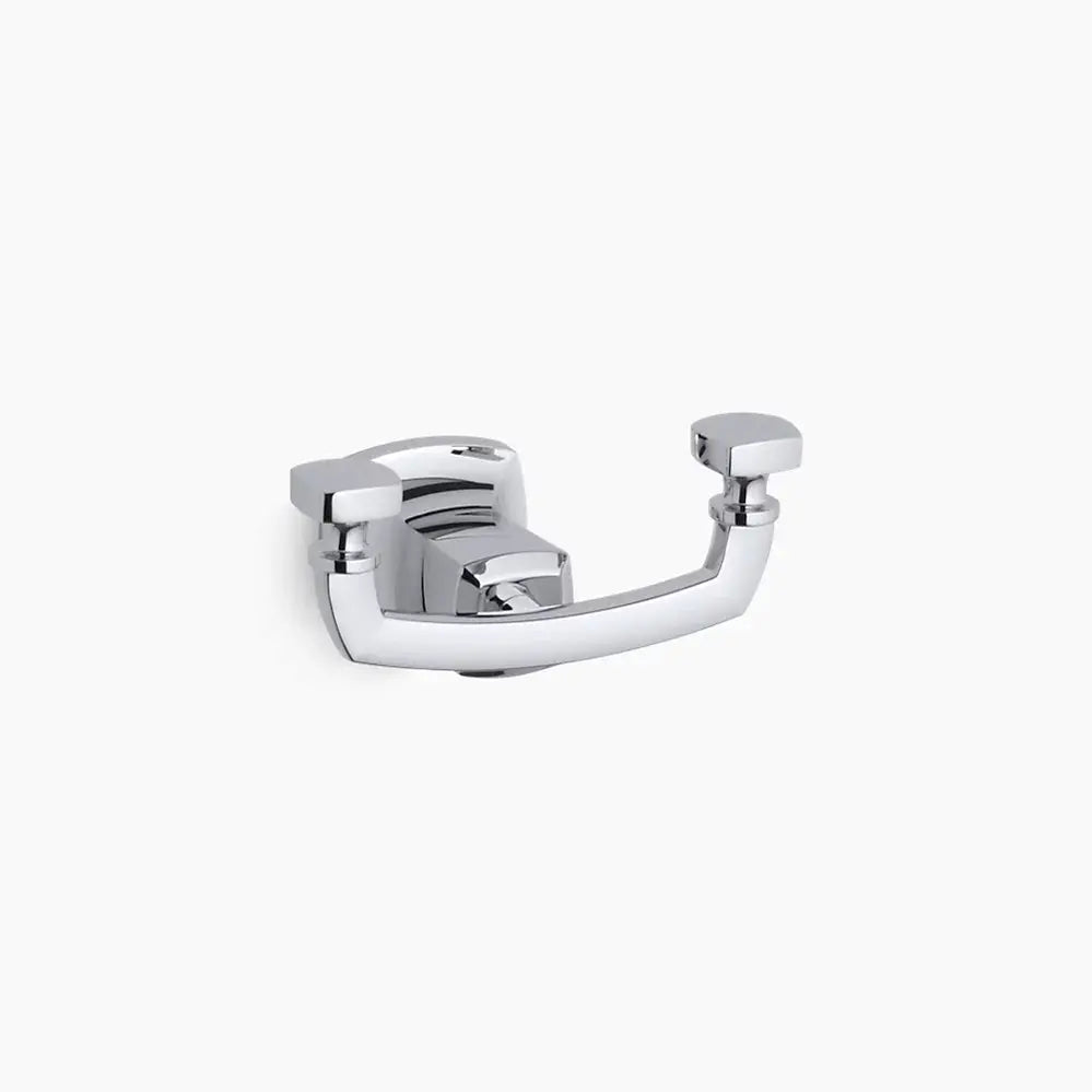 Kohler Margaux Double robe hook K-16256-CP - Plumbing Market