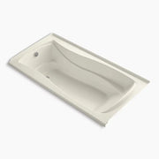 Kohler Mariposa 60" x 36" alcove Heated BubbleMassage air bath, left drain K-1239-GHLF-96 - Plumbing Market