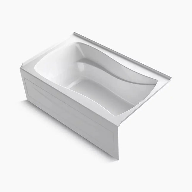 Kohler Mariposa 60" x 36" alcove Heated BubbleMassage air bath, right drain K-1239-GHRA-0 - Plumbing Market