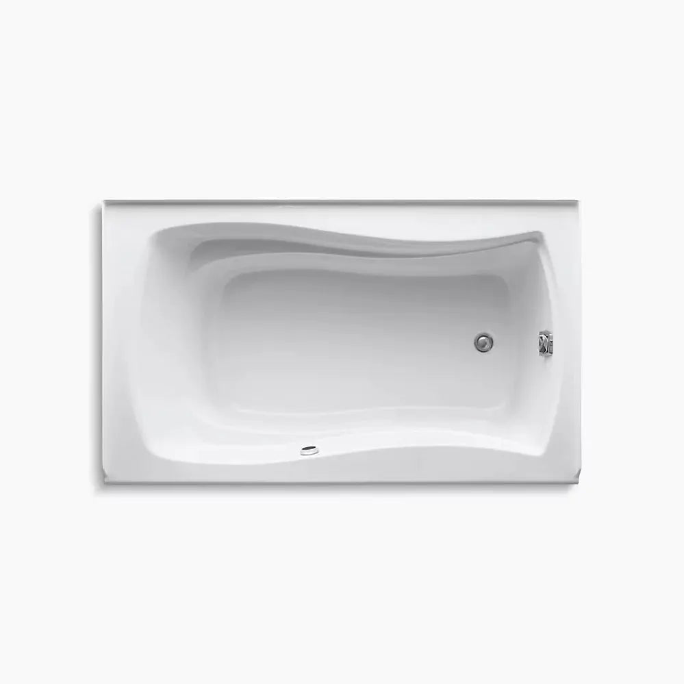Kohler Mariposa 60" x 36" alcove bath with Bask heated surface, right drain K-1242-RW-0 - Plumbing Market