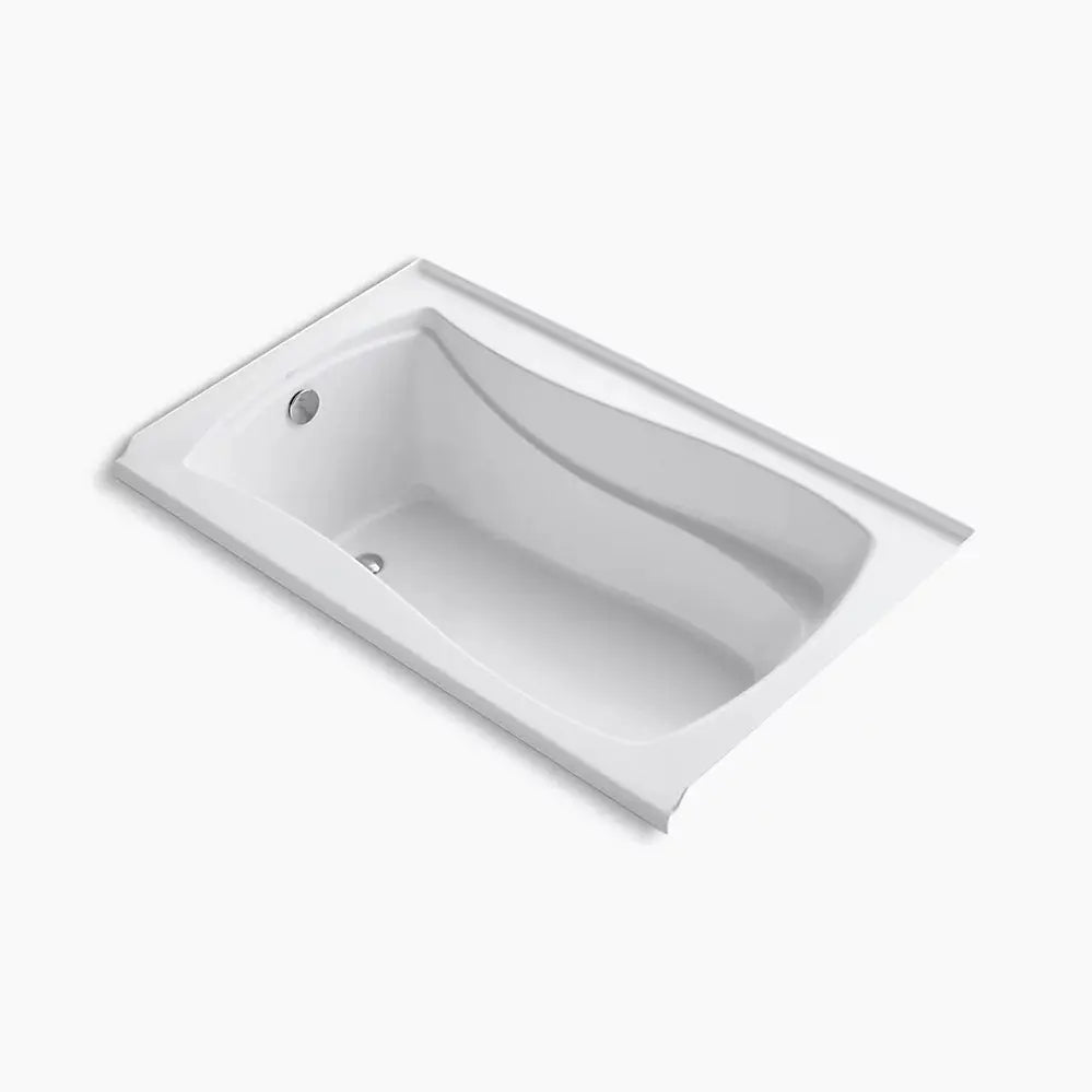 Kohler Mariposa 60" x 36" alcove bath, left drain K-1242-L-0 - Plumbing Market