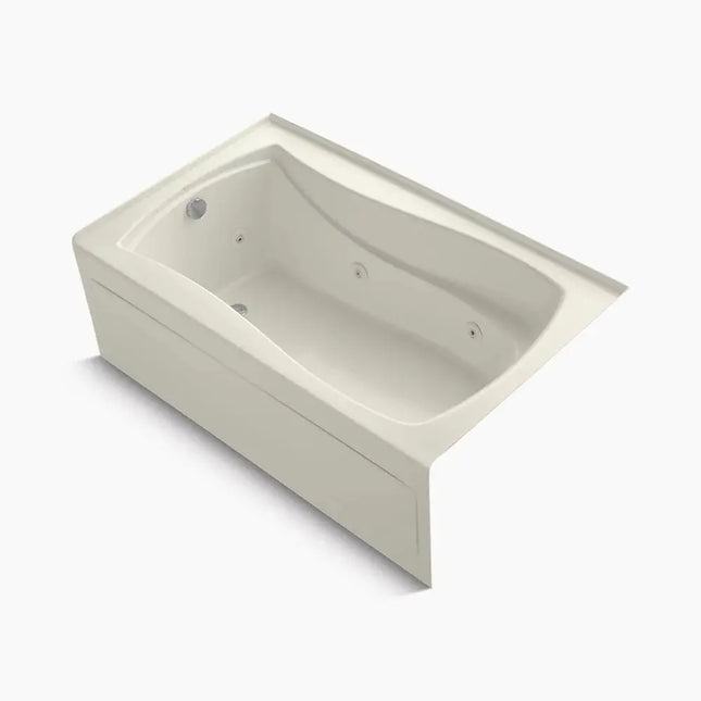 Kohler Mariposa 60" x 36" alcove heated whirlpool, left drain K-1239-HL-96 - Plumbing Market