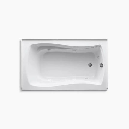 Kohler Mariposa 60" x 36" alcove heated whirlpool, right drain and heater K-1239-RH-96 - Plumbing Market