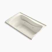 Kohler Mariposa 60" x 36" alcove whirlpool bath with Bask heated surface, integral flange and right-hand drain K-1239-RW-96 - Plumbing Market