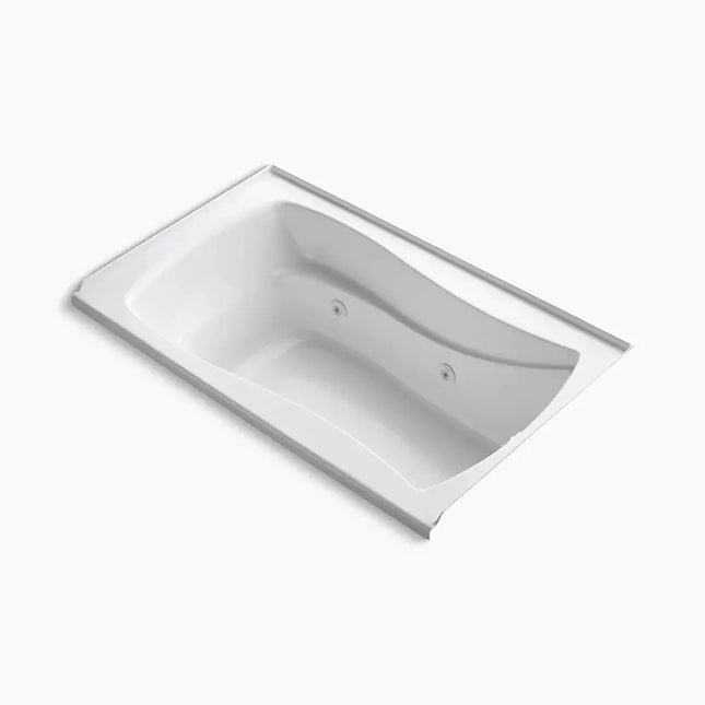 Kohler Mariposa 60" x 36" alcove whirlpool, right drain K-1239-R-0 - Plumbing Market