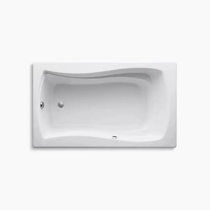 Kohler Mariposa 60" x 36" drop-in bath with Bask heated surface K-1242-W1-0 - Plumbing Market